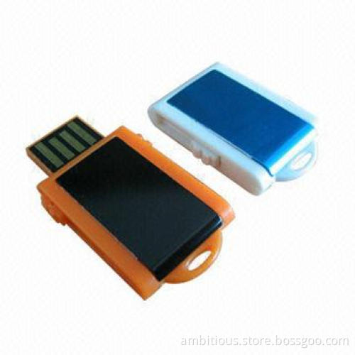 New Design Mini USB Flash Drives with 64MB to 128GB Capacity